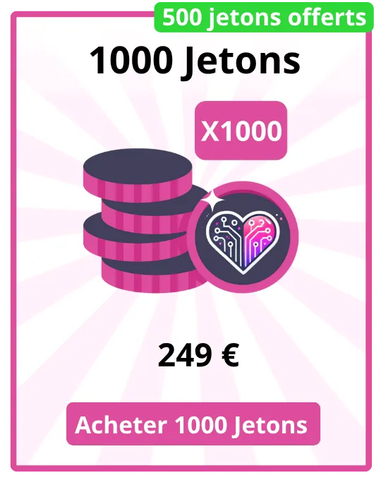 1000 jetons